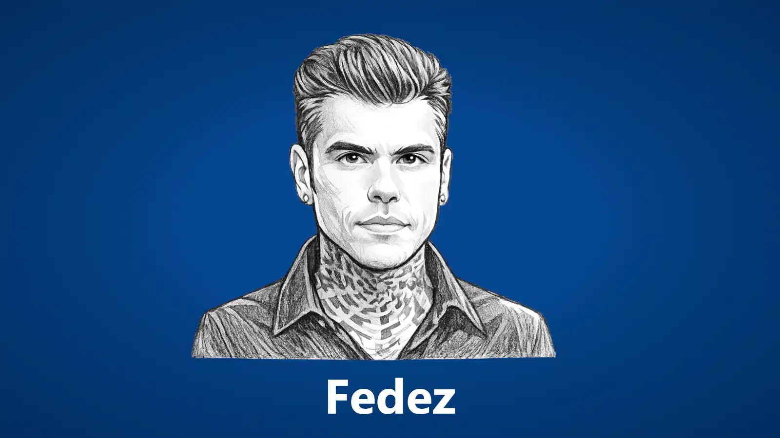 2. fedez sketch vignette for PC with blue background