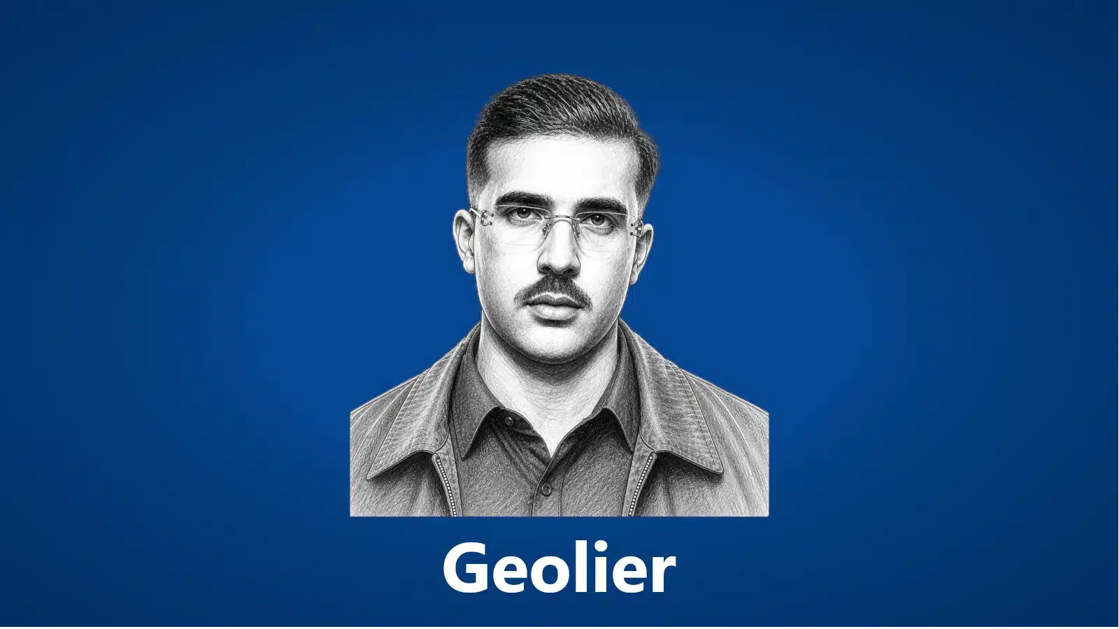2. geolier vignette for PC with blue background