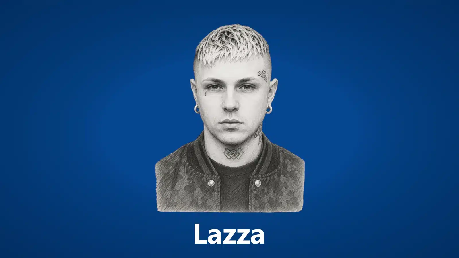 2. lazza sketch vignette for PC with blue background
